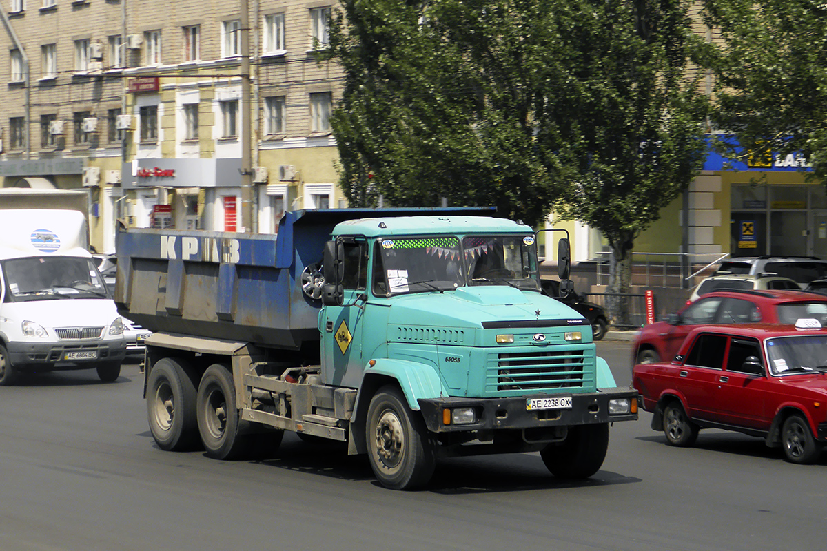 Днепропетровская область, № АЕ 2238 СХ — КрАЗ-65055