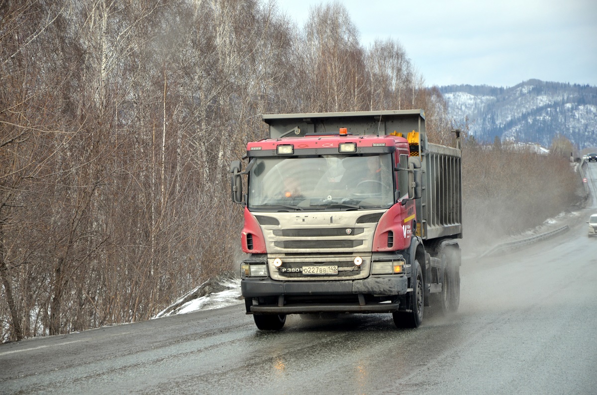 Кемеровская область, № О 227 ВВ 142 — Scania ('2011) P380
