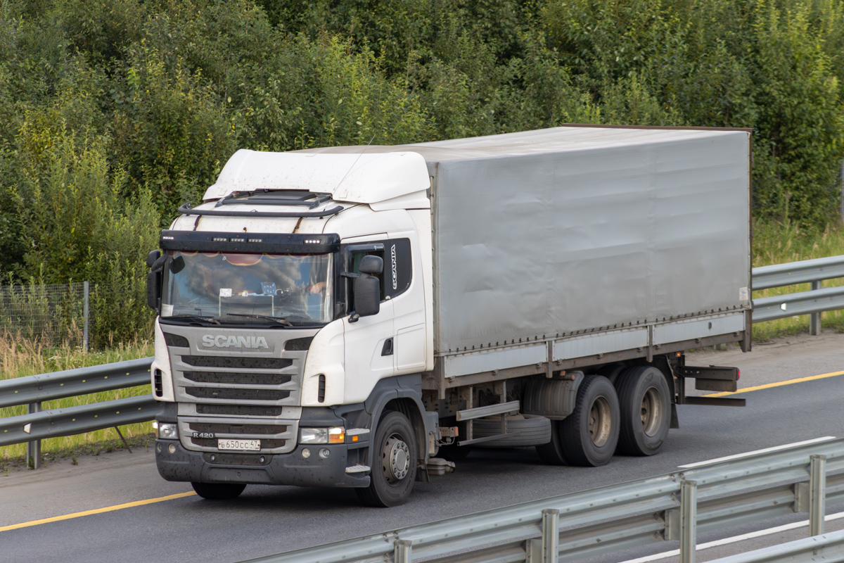 Ленинградская область, № В 650 СС 47 — Scania ('2004) R420