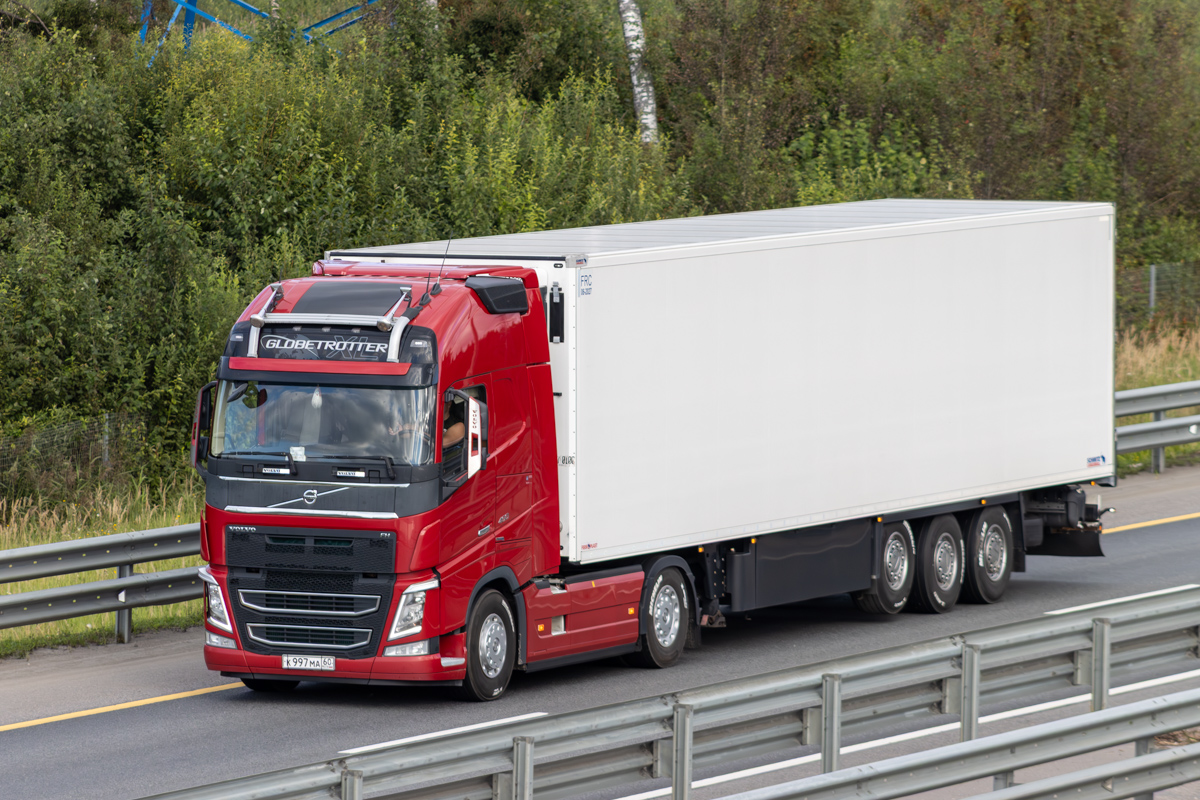 Псковская область, № К 997 МА 60 — Volvo ('2012) FH.460 [X9P]