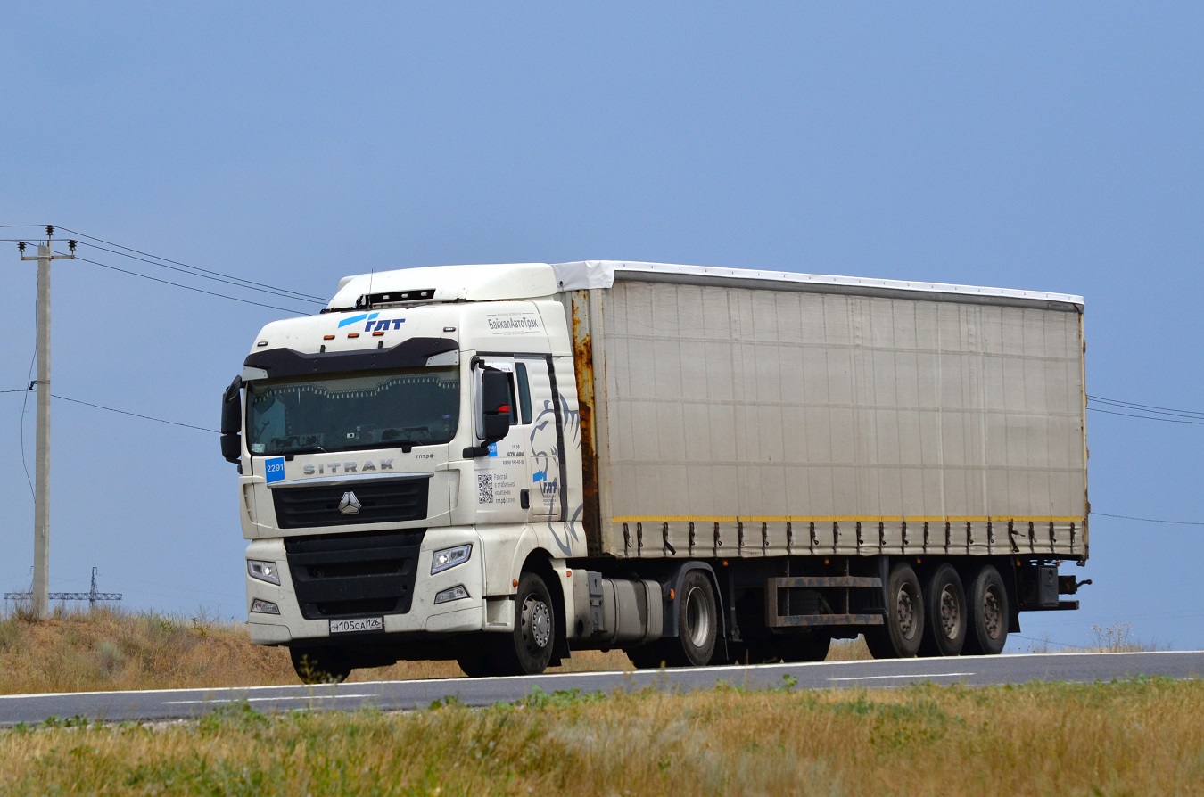 Ставропольский край, № 2291 — Sitrak C7H ZZ4186