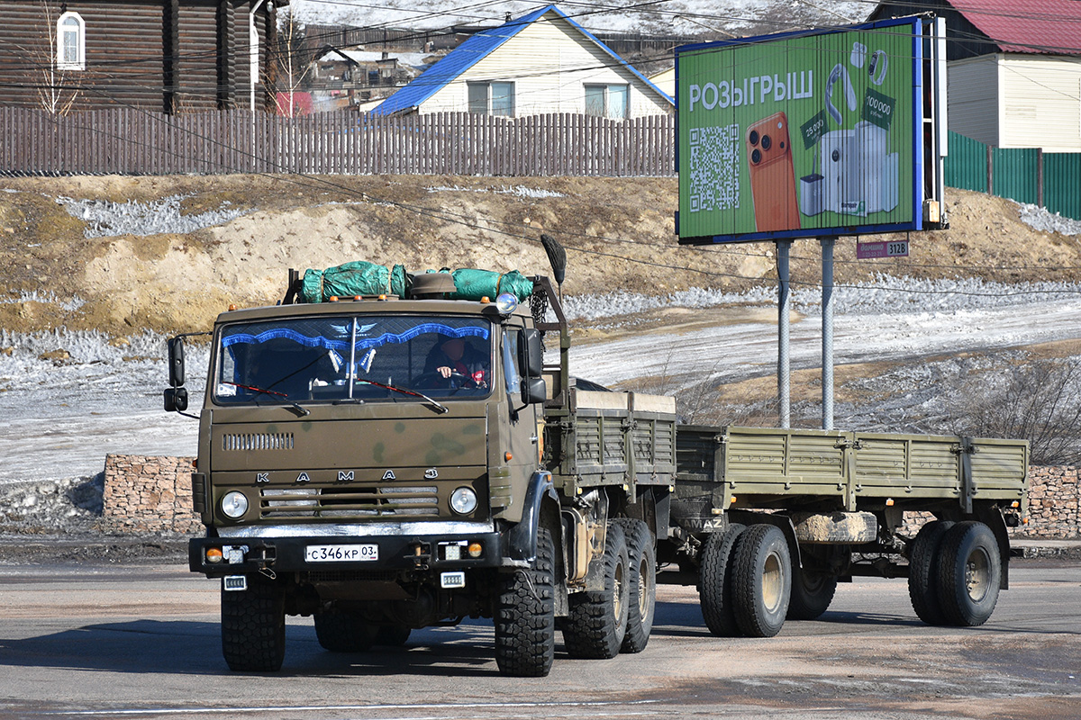 Бурятия, № С 346 КР 03 — КамАЗ-4310