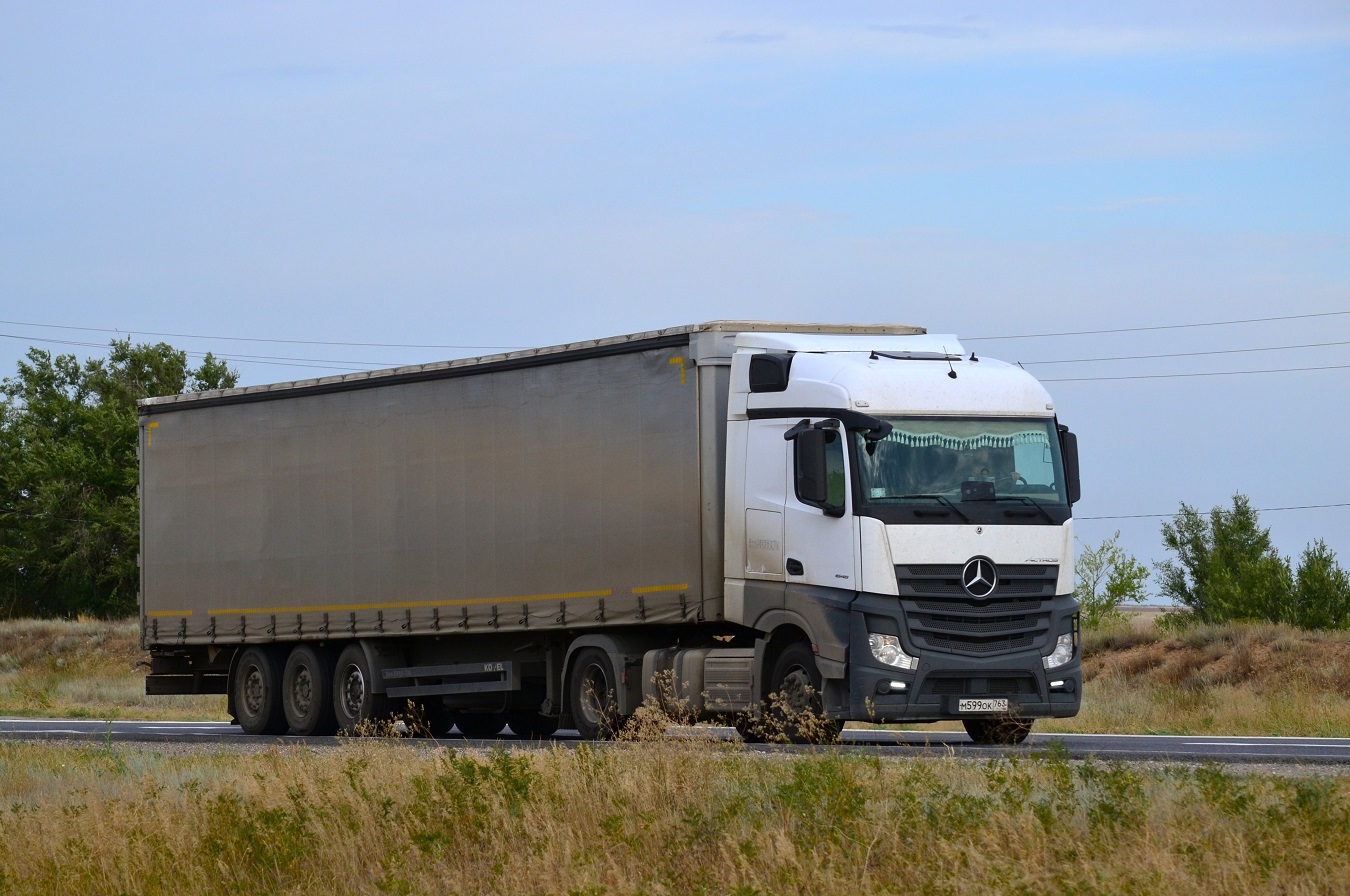 Самарская область, № М 599 ОК 763 — Mercedes-Benz Actros ('2022) [LRD]