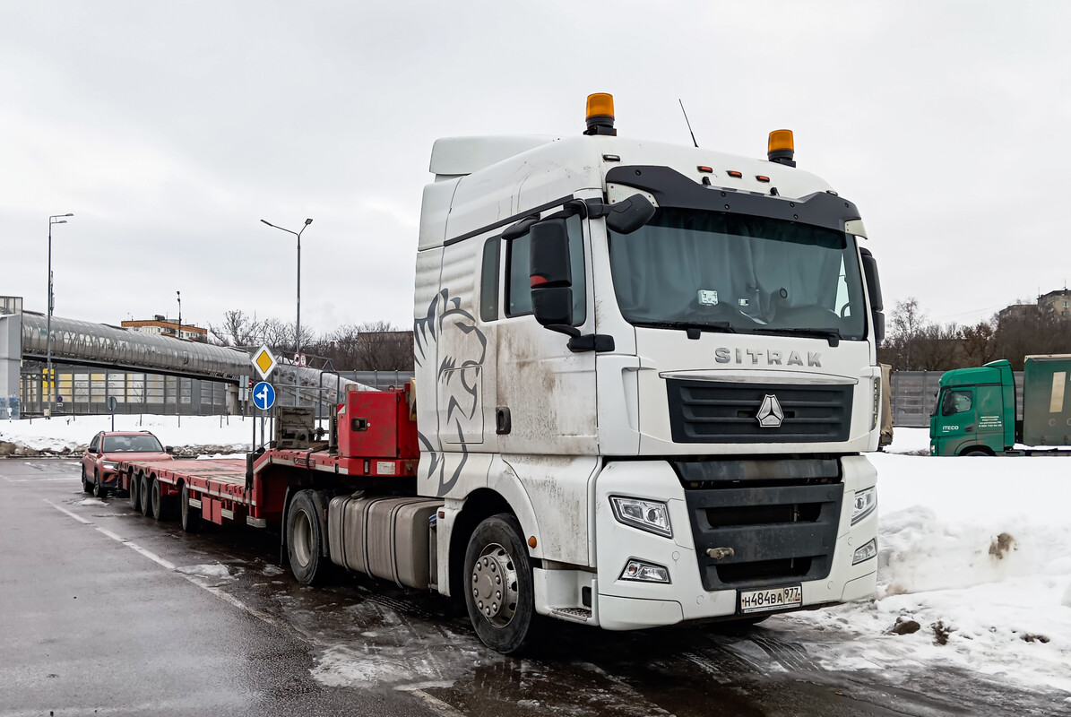 Москва, № Н 484 ВА 977 — Sitrak C7H ZZ4186