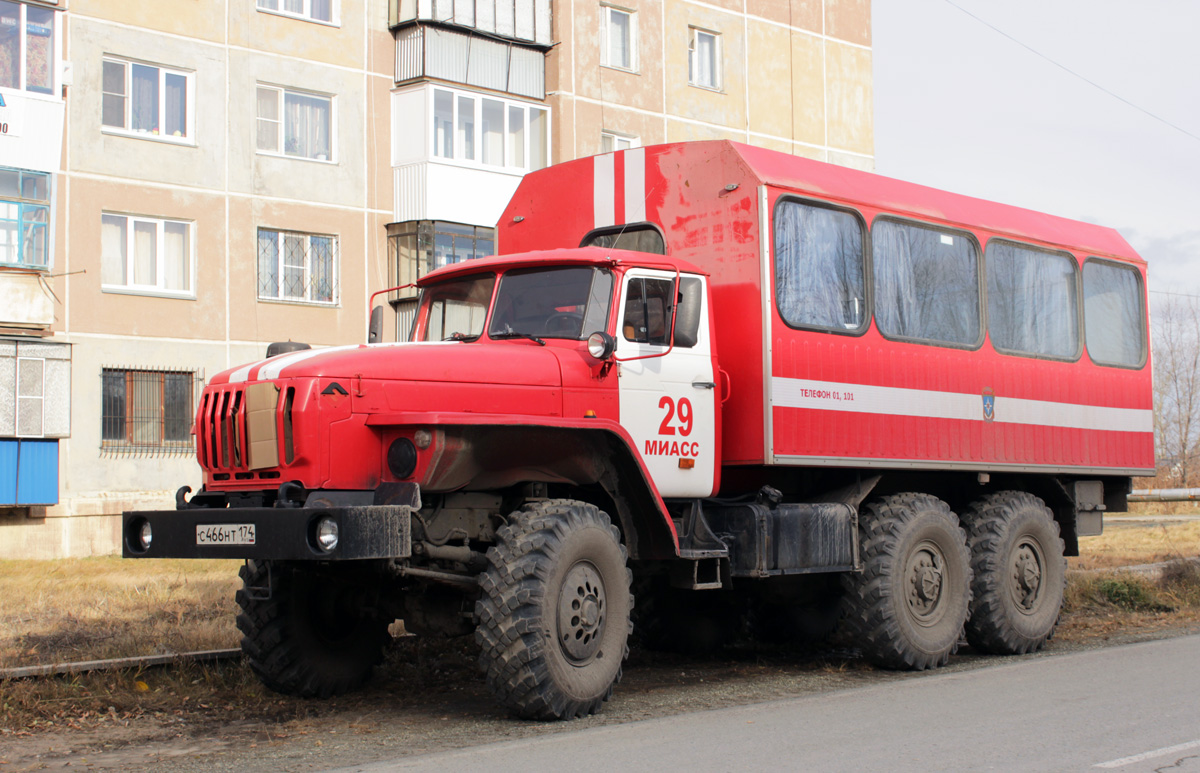 Челябинская область, № С 466 НТ 174 — Урал-32551-41