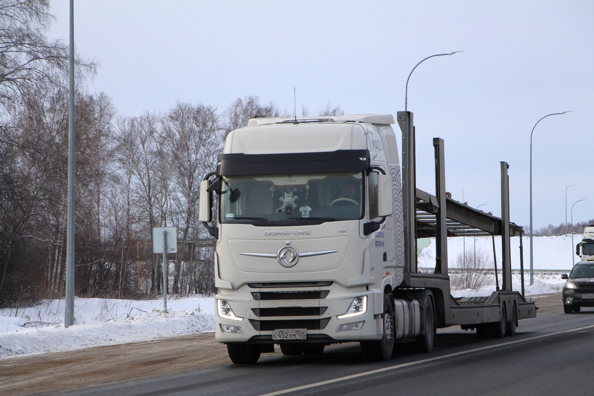 Приморский край, № С 452 ХМ 125 — Dongfeng GX DFH4180