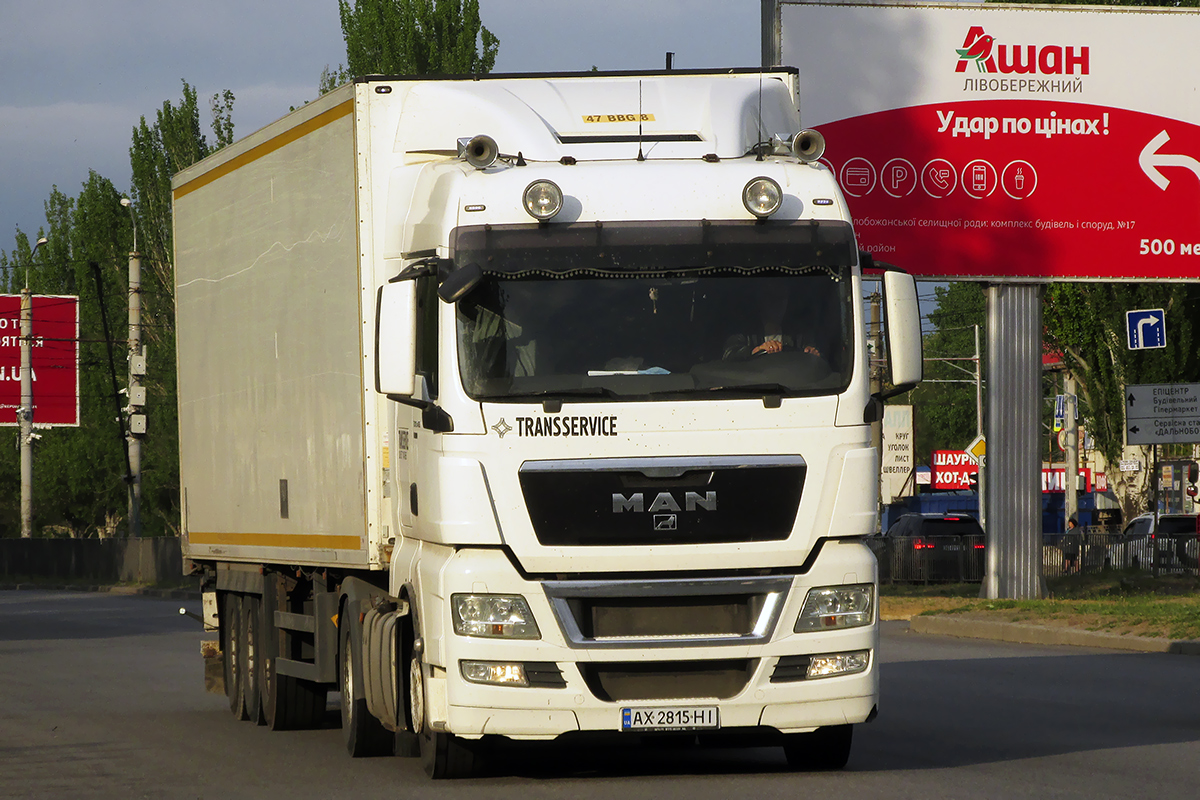 Харьковская область, № АХ 2815 НІ — MAN TGX ('2007) 18.400