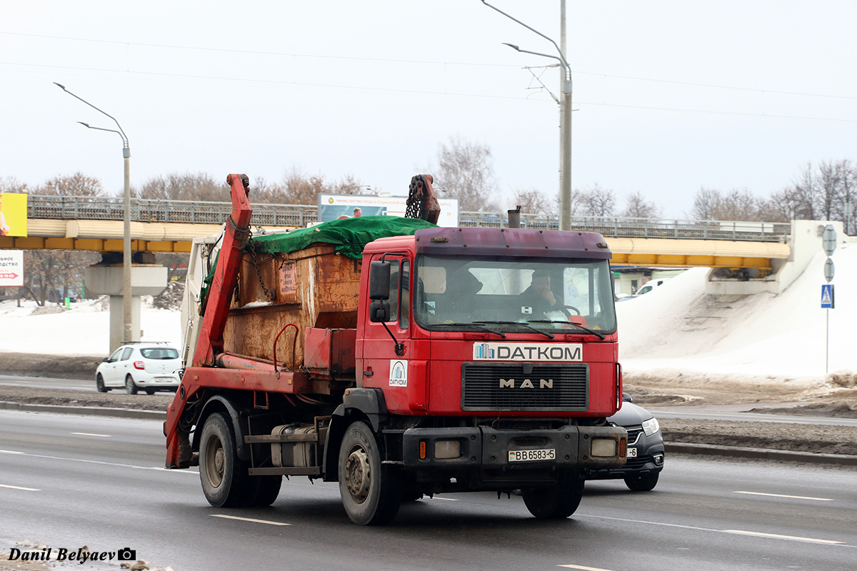 Минск, № ВВ 6583-5 — MAN F90 (общая модель)