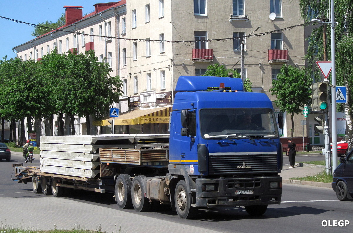 Витебская область, № АК 7746-2 — МАЗ-6430 (общая модель)