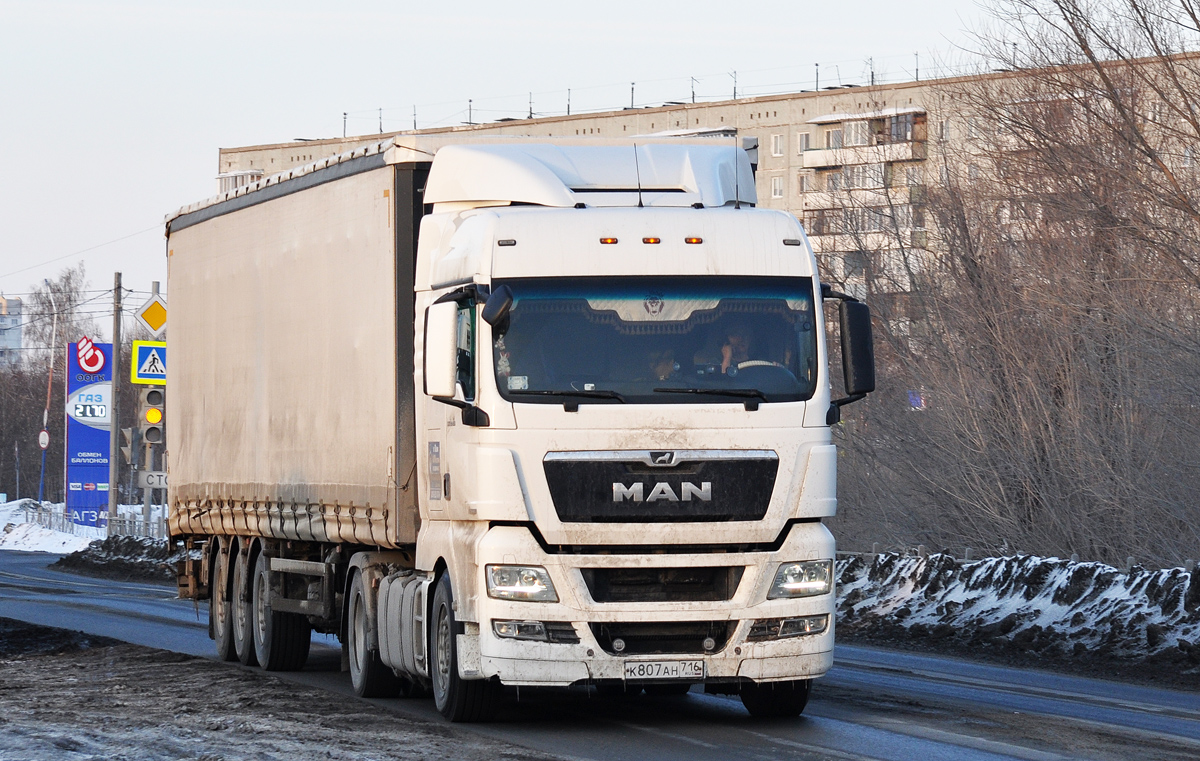Татарстан, № К 807 АН 716 — MAN TGX ('2007) 18.480