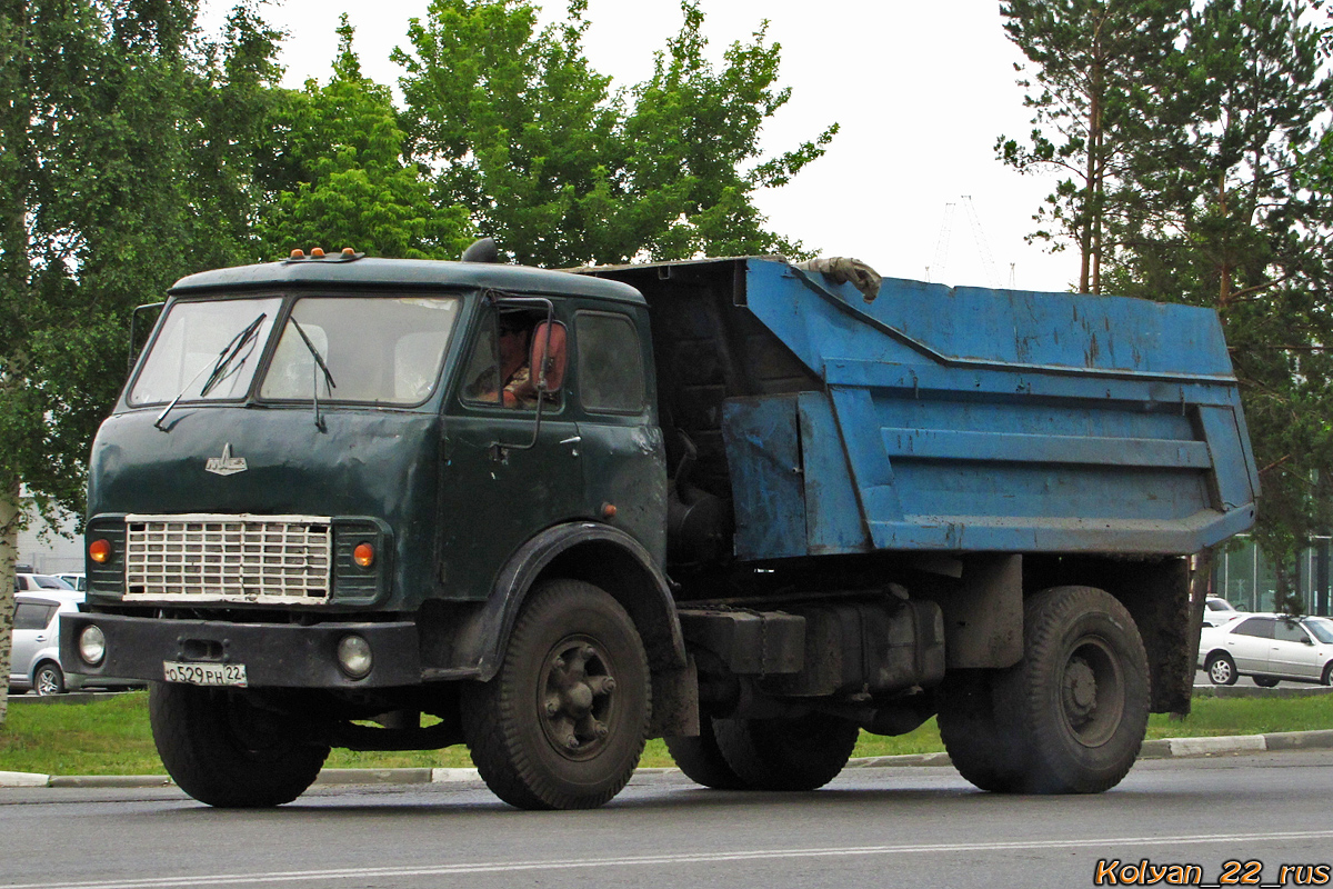 Алтайский край, № О 529 РН 22 — МАЗ-500 (общая модель)