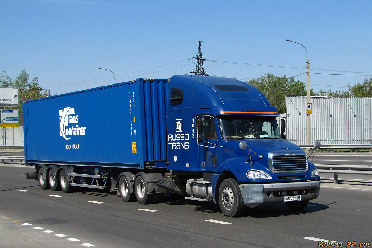 Москва, № Х 827 СУ 199 — Freightliner Columbia