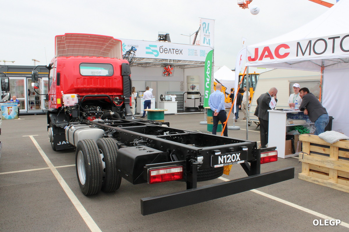 Минск, № (BY-7) Б/Н 0362 — JAC N120X; Минск — Выставка "БЕЛАГРО-2025"; Транспортные средства без номеров (Минск); Новая техника (Минск)