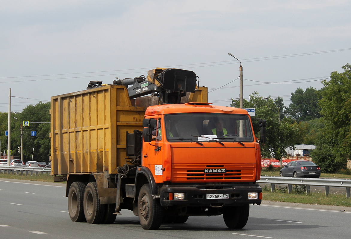 Челябинская область, № С 226 РК 174 — КамАЗ-65115-62