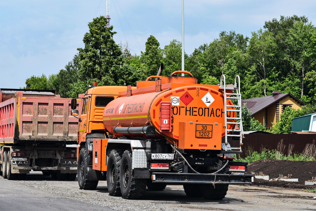 Самарская область, № К 807 СУ 763 — КамАЗ-43118 (общая модель)