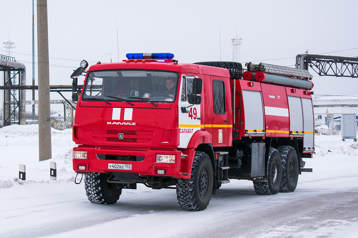 Башкортостан, № У 402 ВЕ 102 — КамАЗ-43118 (общая модель)