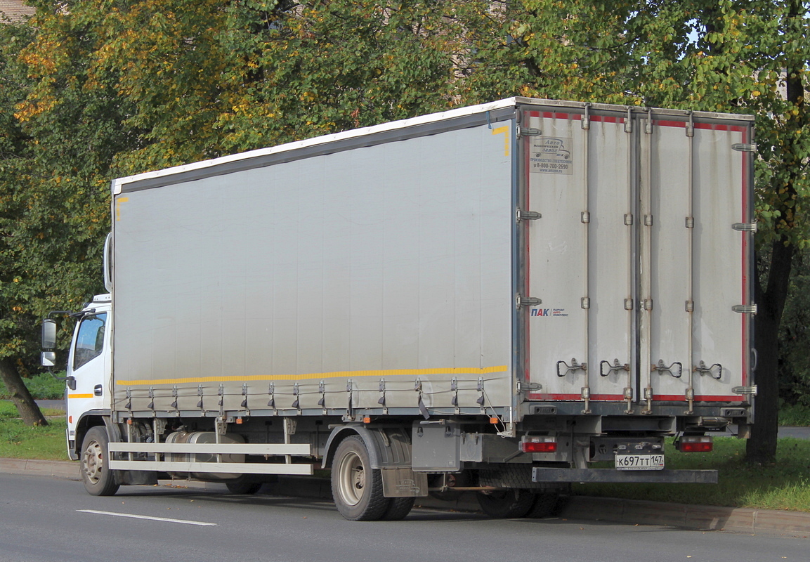 Ленинградская область, № К 697 ТТ 147 — Dongfeng Captain C(общая модель)
