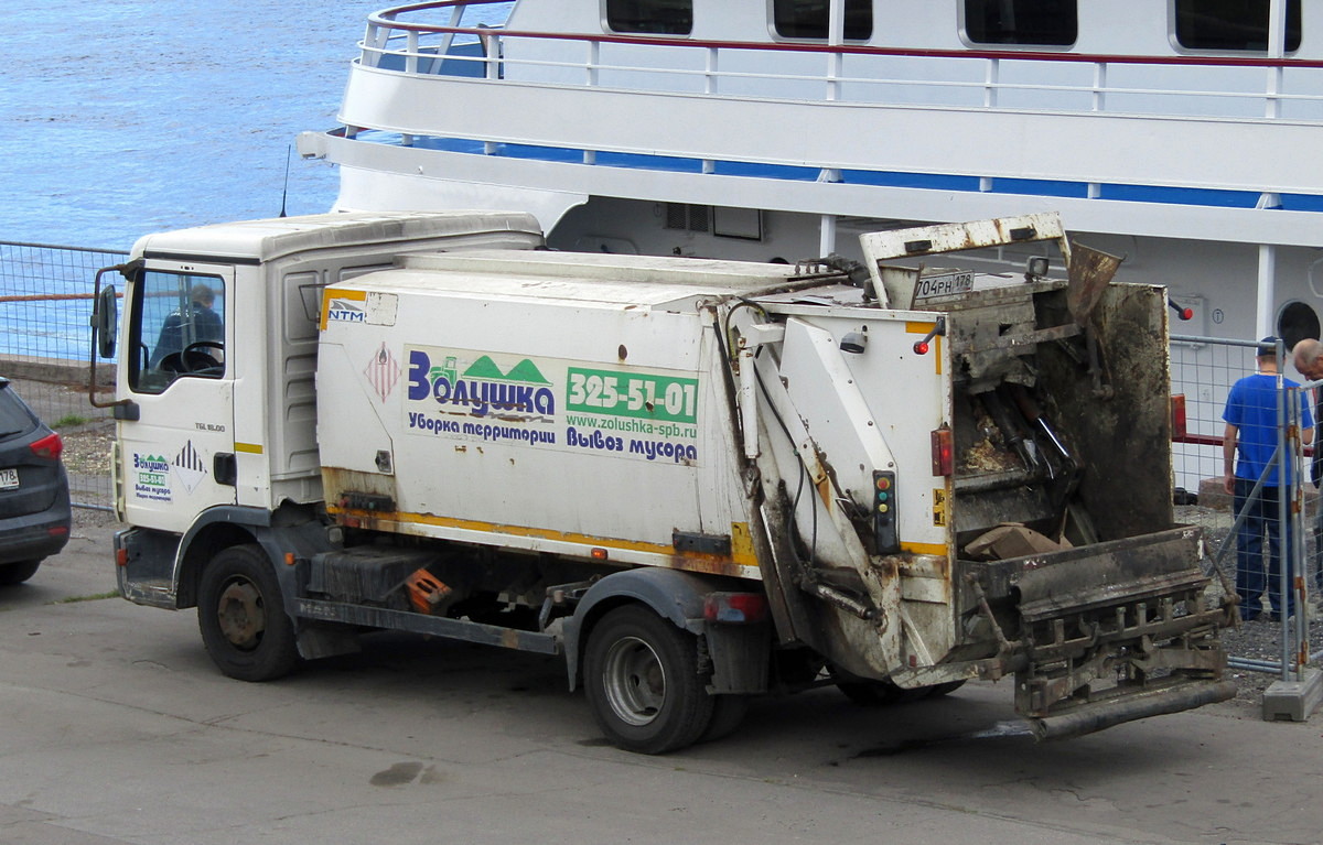 Санкт-Петербург, № В 704 РН 178 — MAN TGL 10.180