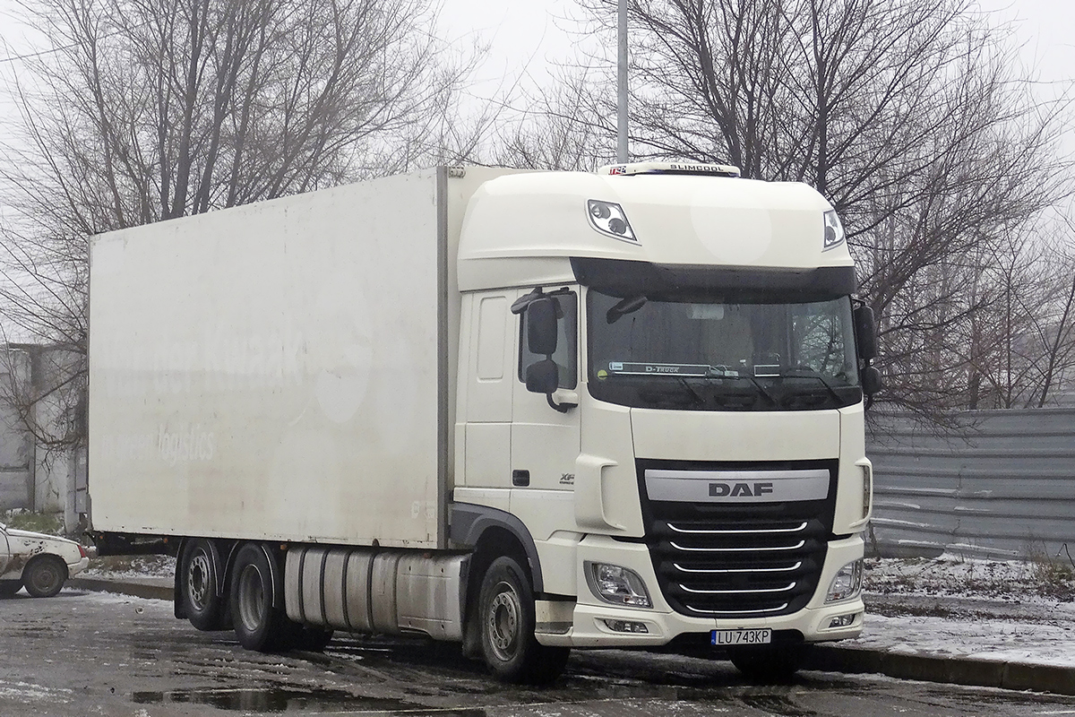 Польша, № LU 743KP — DAF XF Euro6 FAR