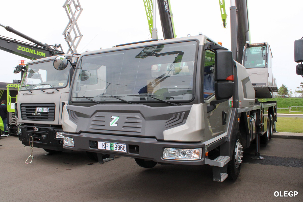 Минская область, № КР ВР 9966 — Zoomlion ZLJ5340JQZV (ZTC300V); Минск — Выставка "БЕЛАГРО-2025"; Новая техника (Минск)