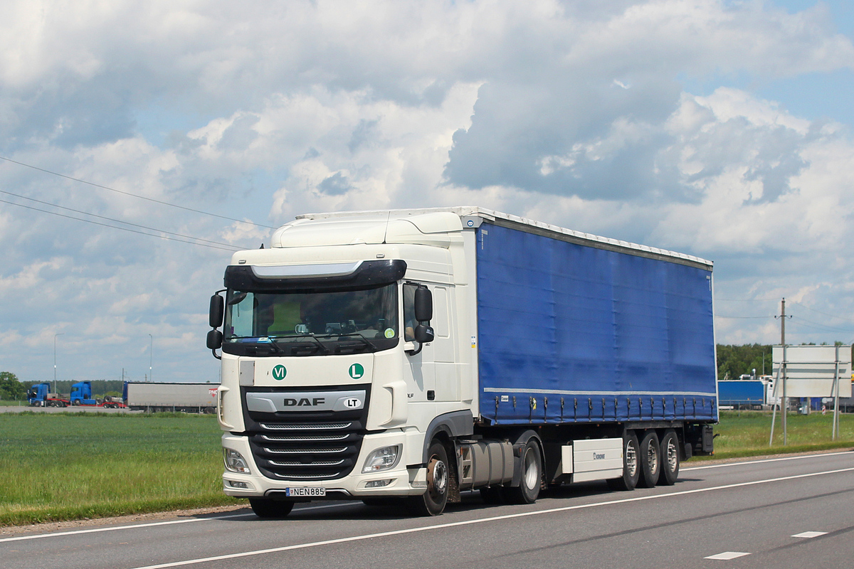 Литва, № NEN 885 — DAF XF Euro6 FT