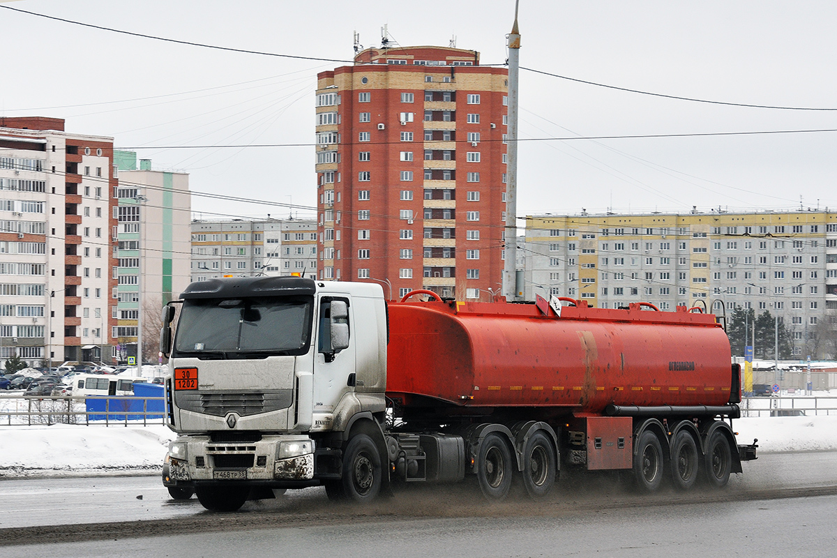 Омская область, № Т 468 ТР 55 — Renault Premium ('2006) [X9P]