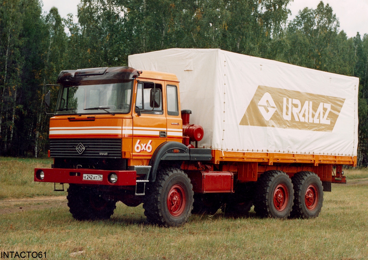 Челябинская область, № К 242 АТ 74 — Урал (общая модель)