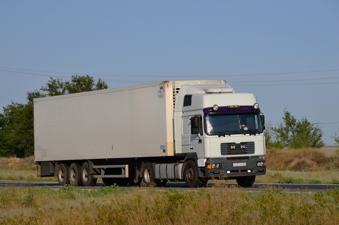 Волгоградская область, № Н 727 РР 30 — MAN F2000 19.414