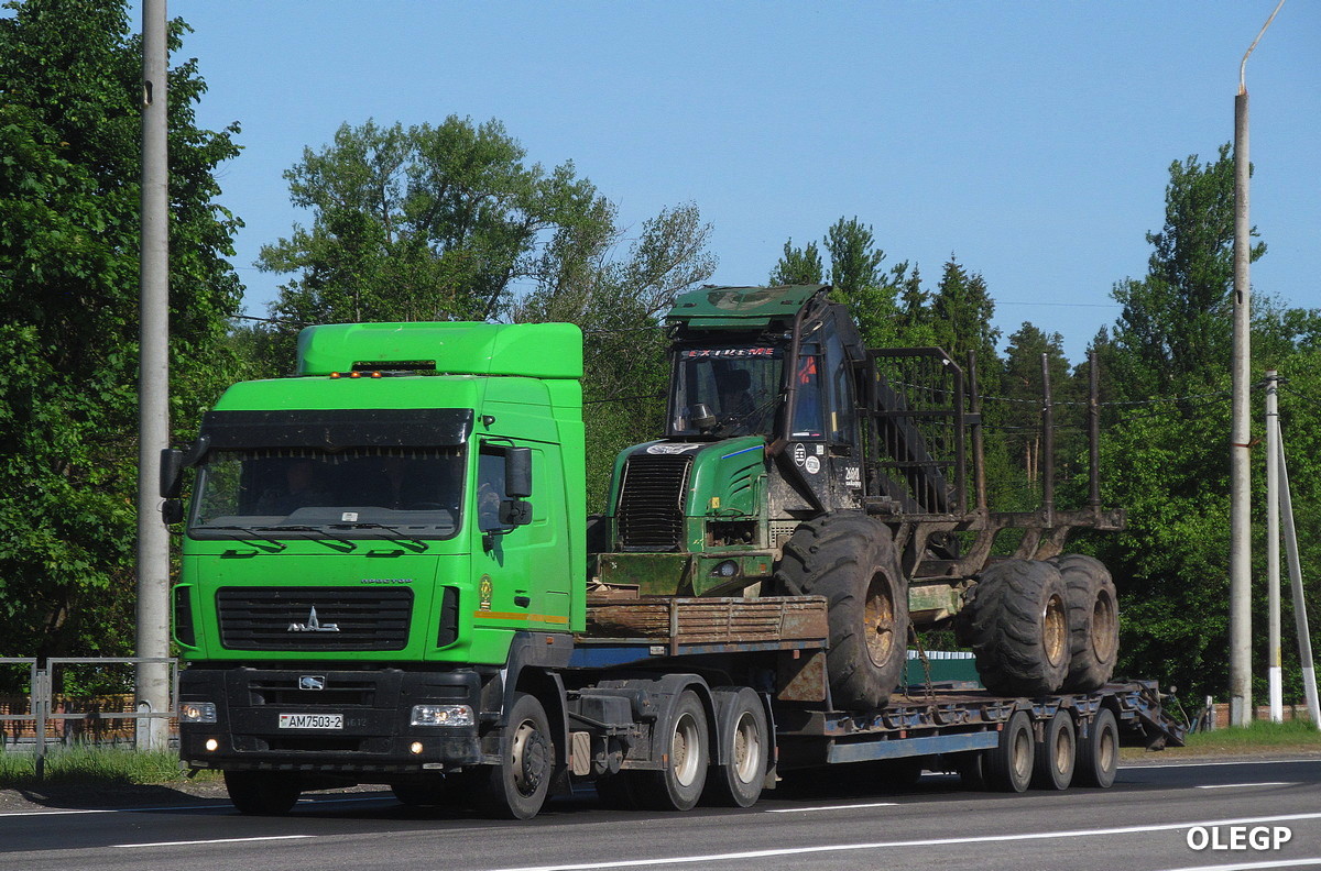 Витебская область, № АМ 7503-2 — МАЗ-6430C9