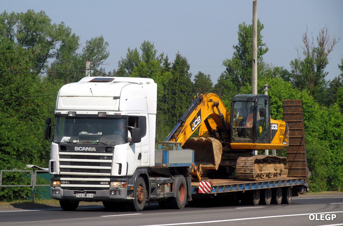 Могилёвская область, № АЕ 4876-6 — Scania ('1996) R124L