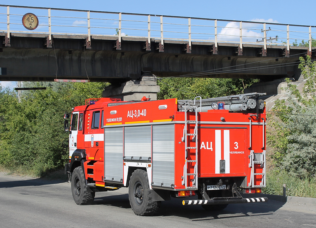 Челябинская область, № Р 712 СХ 174 — Урал-43206-79