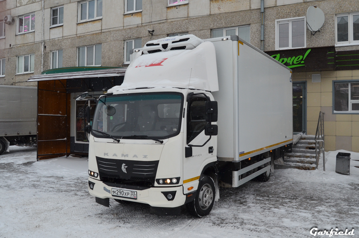 Кемеровская область, № М 290 ХР 33 — КамАЗ-43089-F5 "Компас 9"