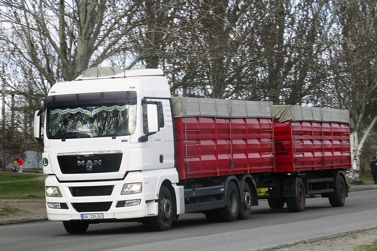 Кировоградская область, № ВА 7224 ВН — MAN TGX ('2007) 26.440