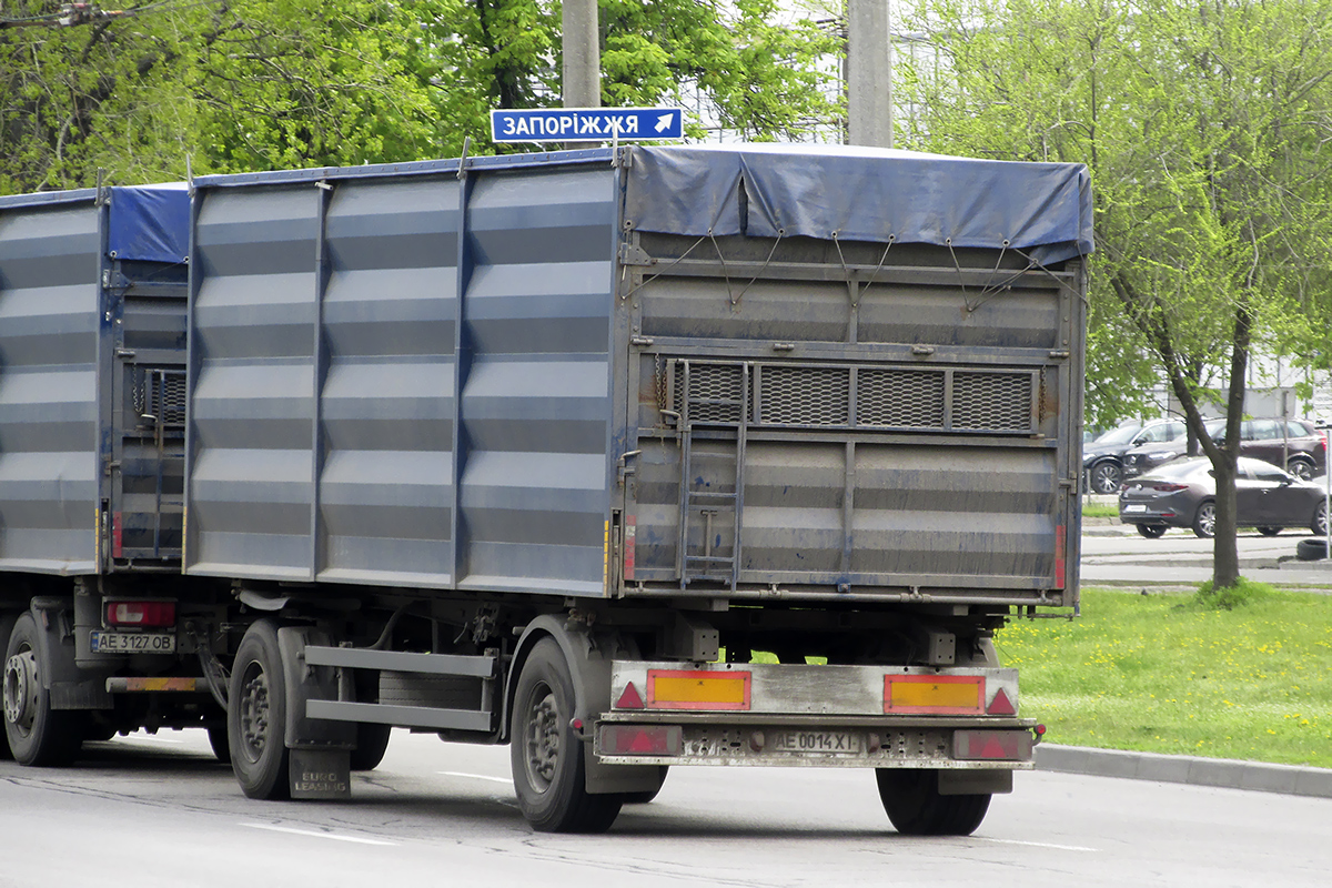 Днепропетровская область, № АЕ 0014 ХІ — Schmitz Cargobull A.KO (общая модель)