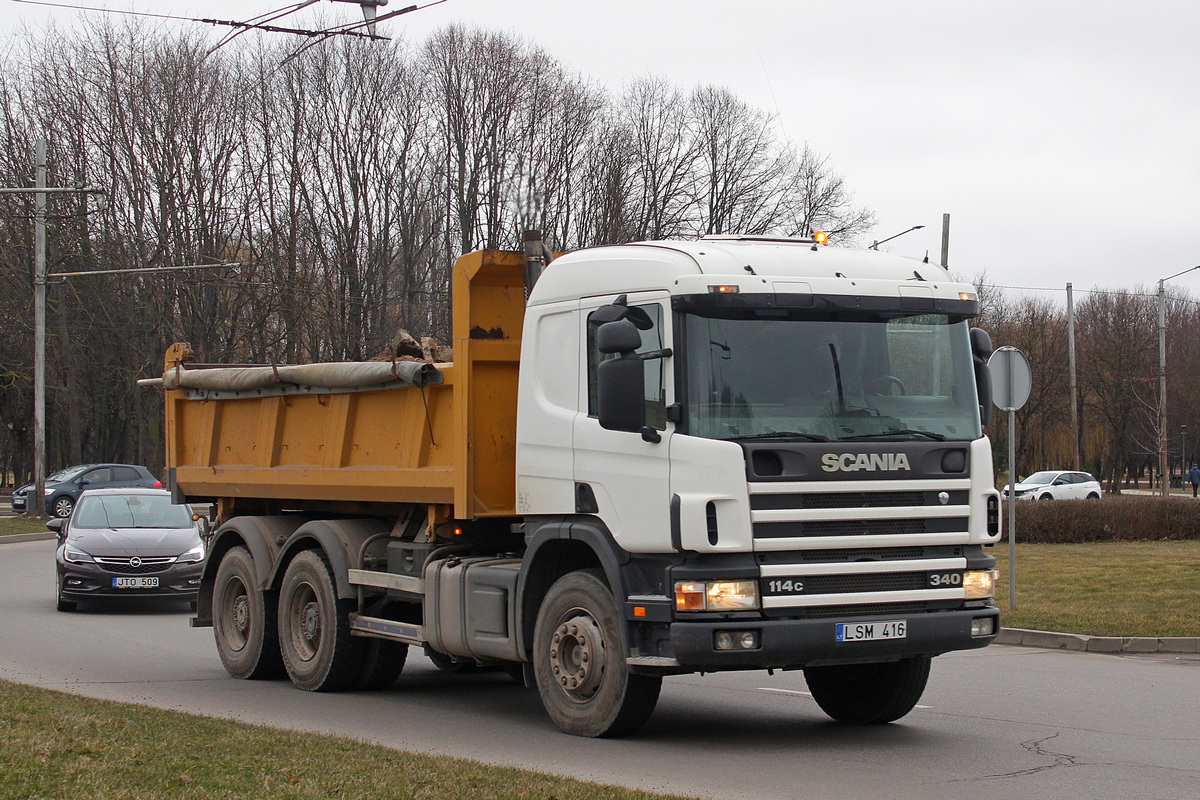 Литва, № LSM 416 — Scania ('1996) P114C
