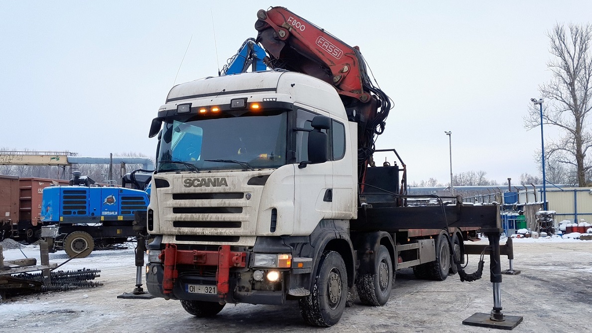 Латвия, № OI-321 — Scania ('1996) R420