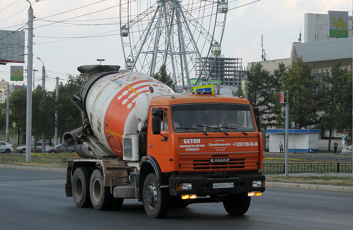 Челябинская область, № А 631 НС 174 — КамАЗ-53229-15 [53229R]
