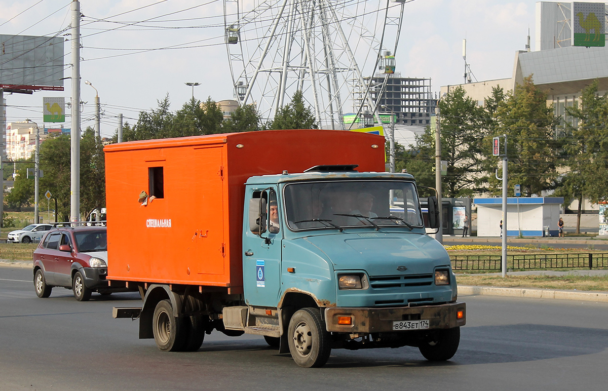 Челябинская область, № В 843 ЕТ 174 — ЗИЛ-5301B2 "Бычок"