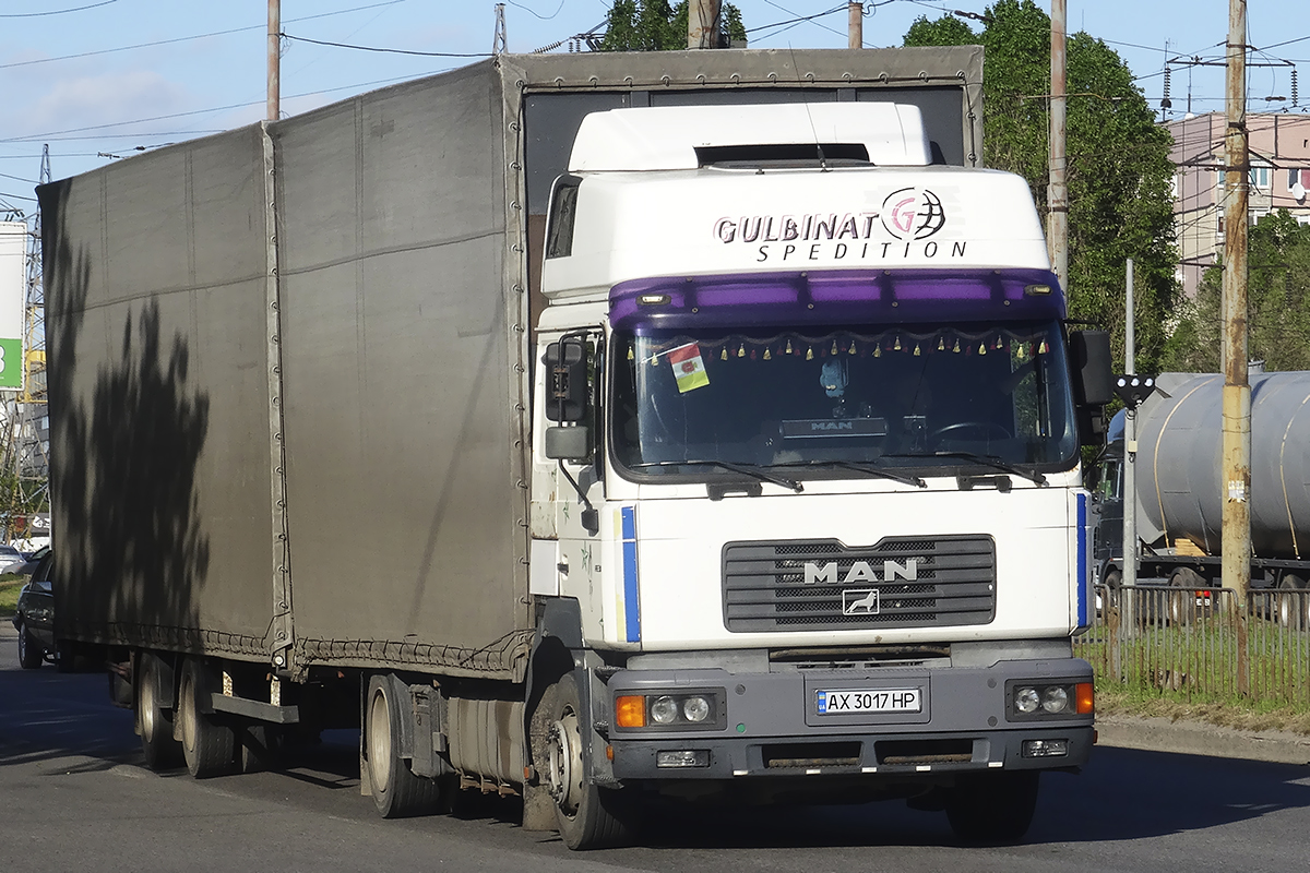 Харьковская область, № АХ 3017 НР — MAN F2000 18.xxx (общая)
