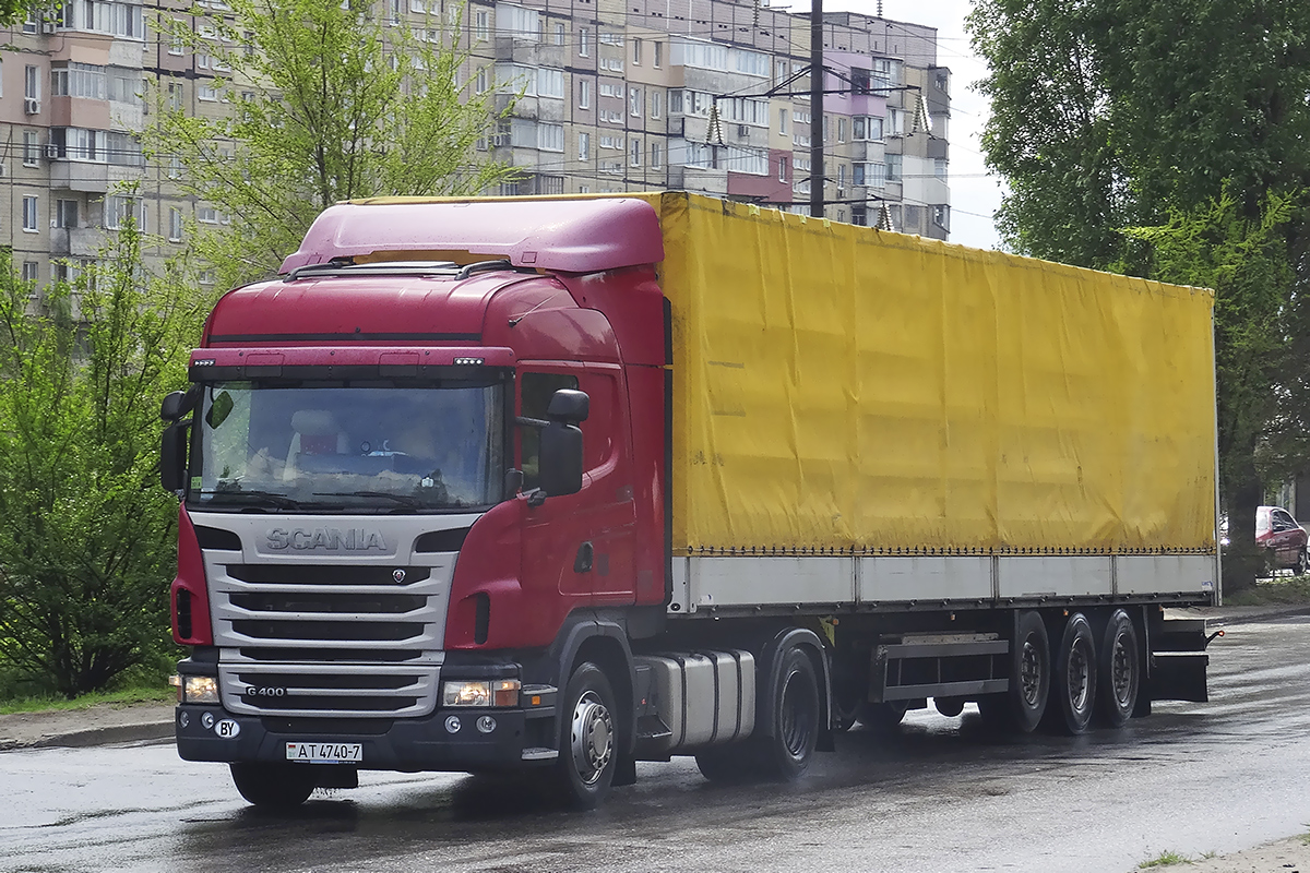 Минск, № АТ 4740-7 — Scania ('2009) G400