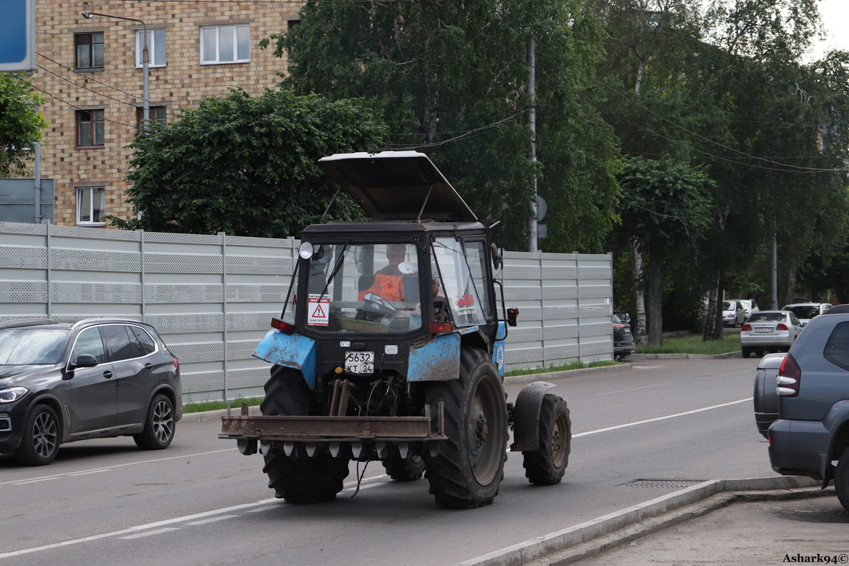Красноярский край, № 5632 КТ 24 — Беларус-82.1
