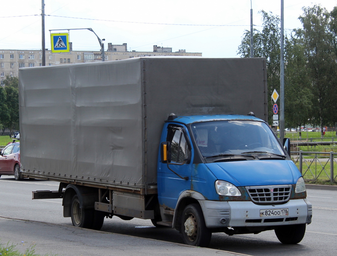 Санкт-Петербург, № К 824 ОО 178 — ГАЗ-33106 "Валдай"