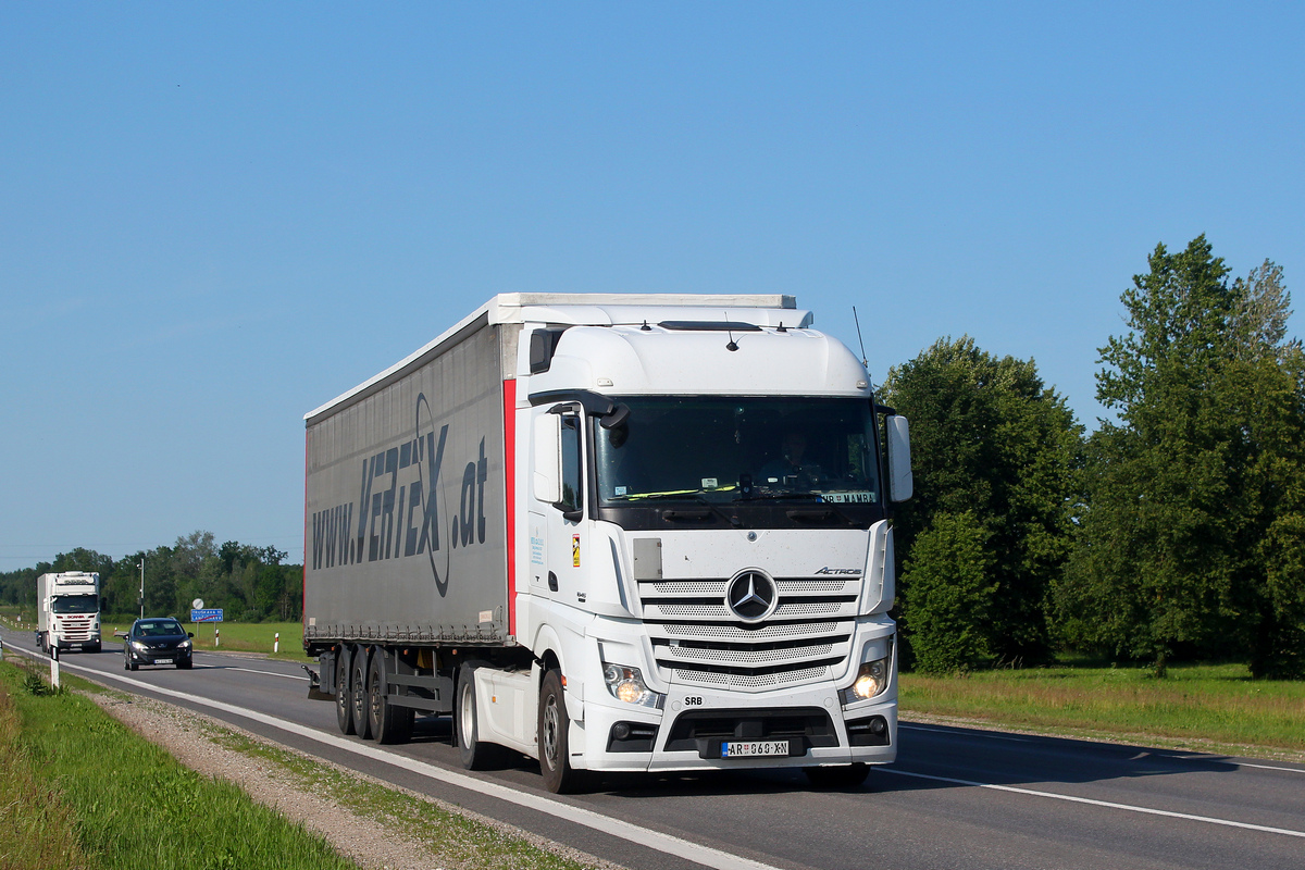Сербия, № AR 060-XN — Mercedes-Benz Actros ('2011) 1845