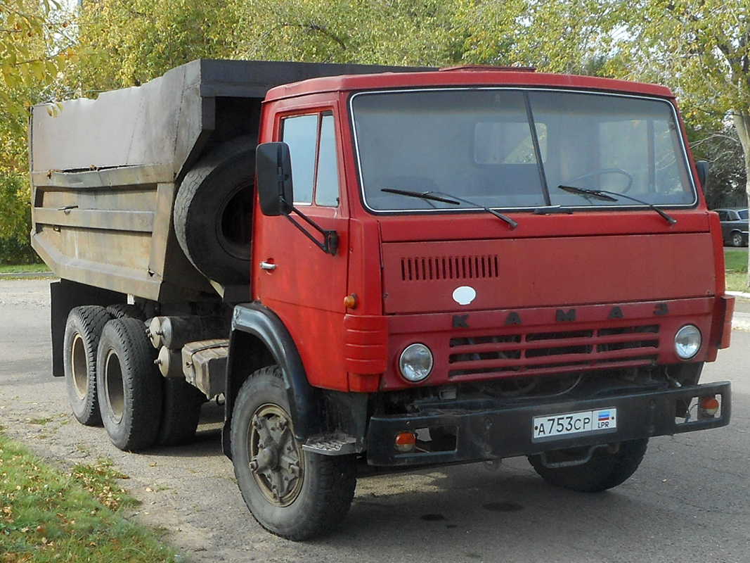 Луганская область, № А 753 СР — КамАЗ-5511 / 55111 (общая)