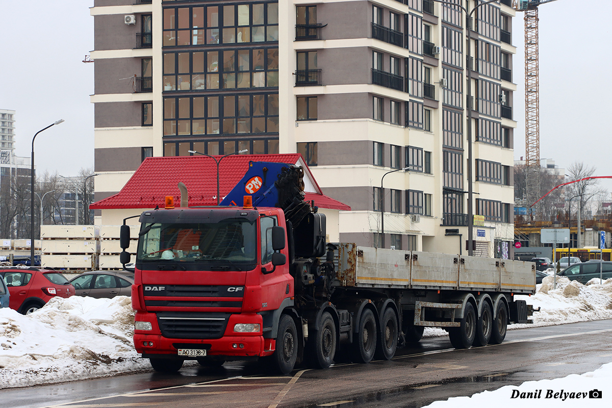 Минск, № АО 3138-7 — DAF CF85 FTD