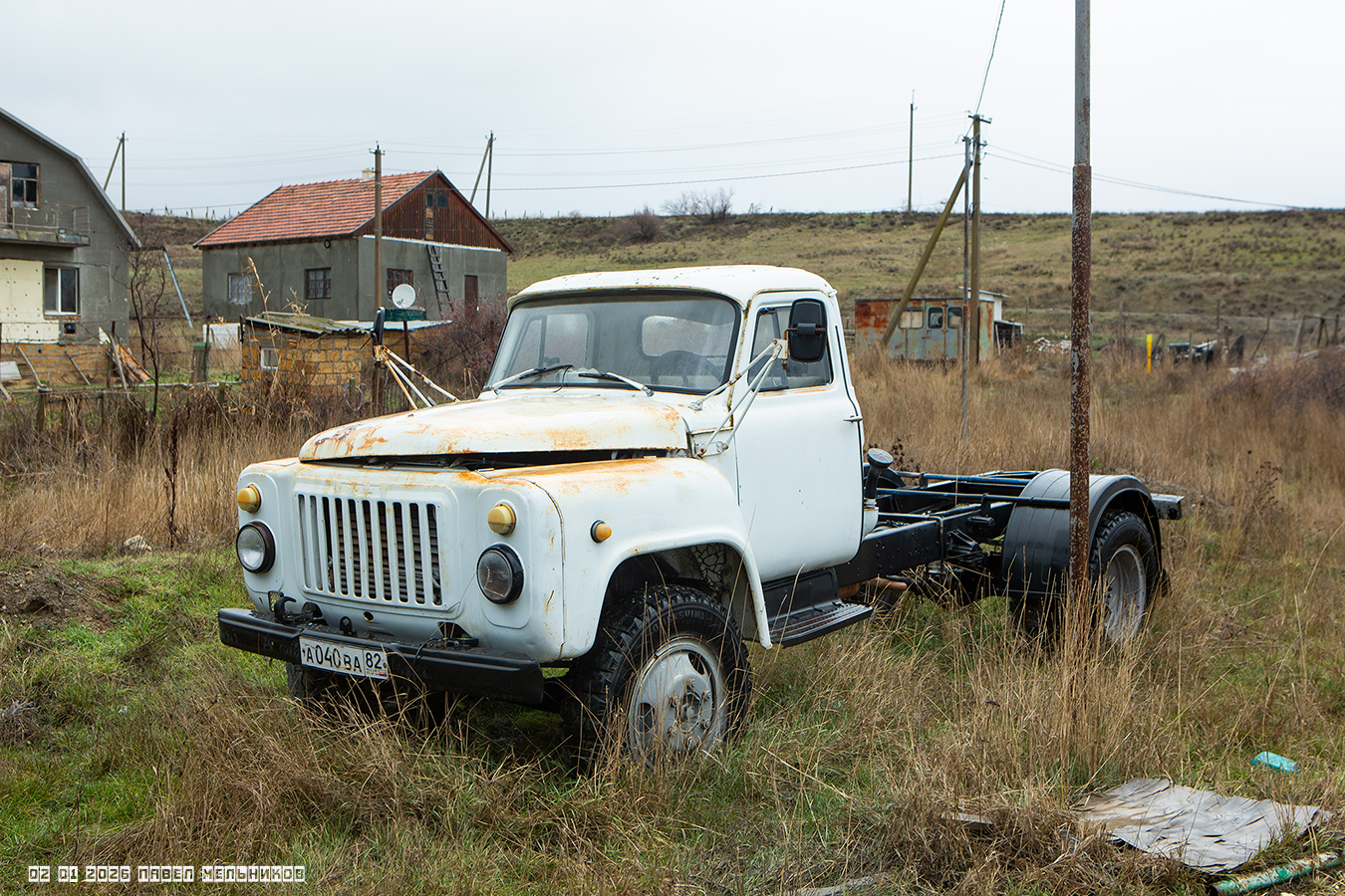Крым, № А 040 ВА 82 — ГАЗ-53-12
