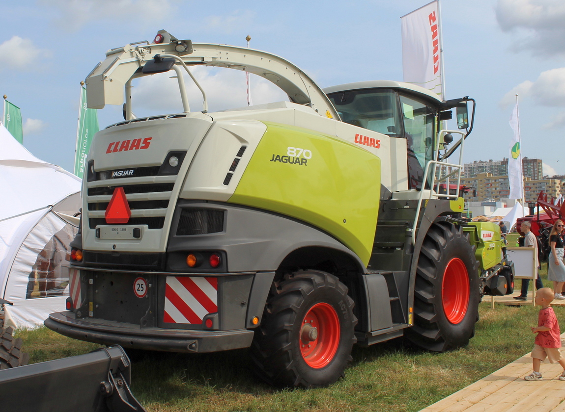 Ленинградская область, № (47) Б/Н СТ 0024 — Claas Jaguar (общая модель); Ленинградская область — Аграрная неделя 2025; Транспортные средства без номеров (Ленинградская область); Новая техника (Ленинградская область)