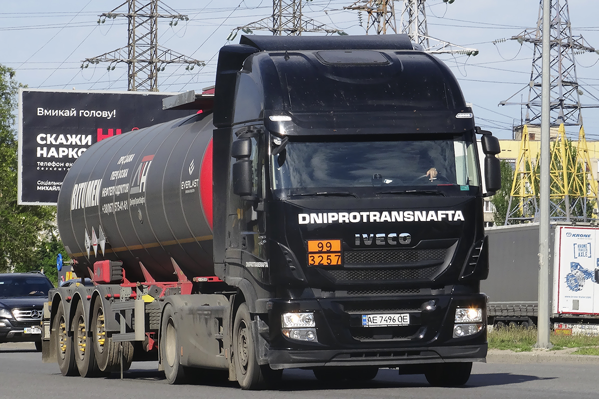Днепропетровская область, № АЕ 7496 ОЕ — IVECO Stralis ('2012) 460