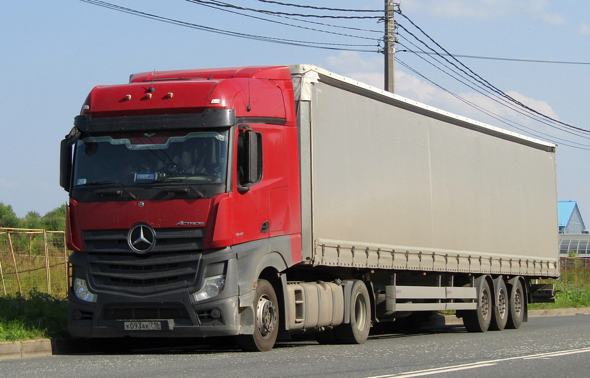 Татарстан, № К 093 АК 716 — Mercedes-Benz Actros '18 1845 [Z9M]