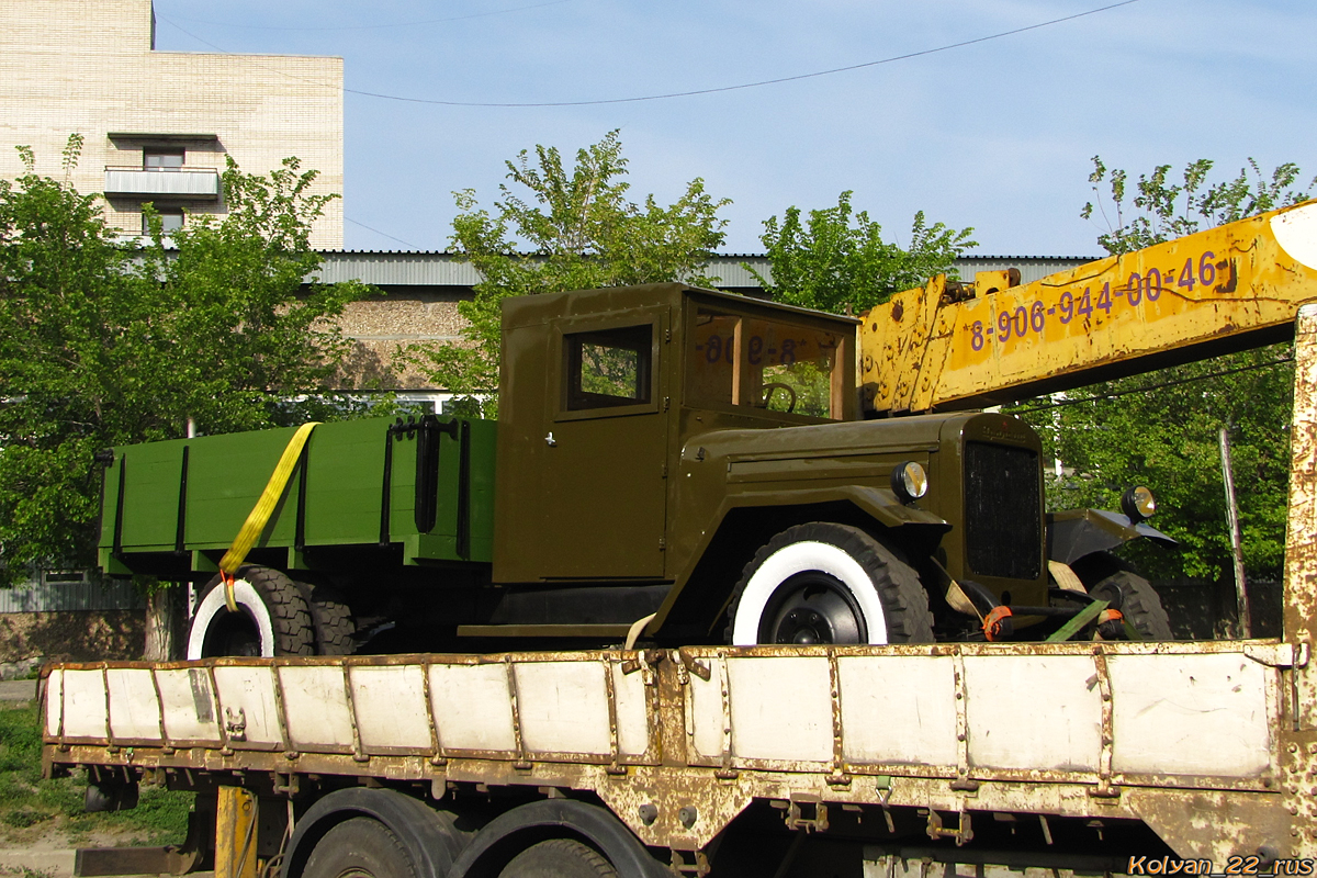Алтайский край, № (22) Б/Н 0002 — УралЗИС-5В; Транспортные средства без номеров (Алтайский край)